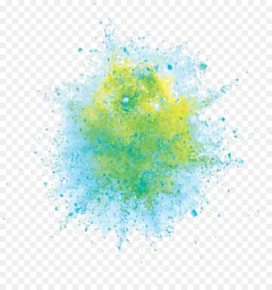 Explosion De Poudre Colorée，Couleur PNG