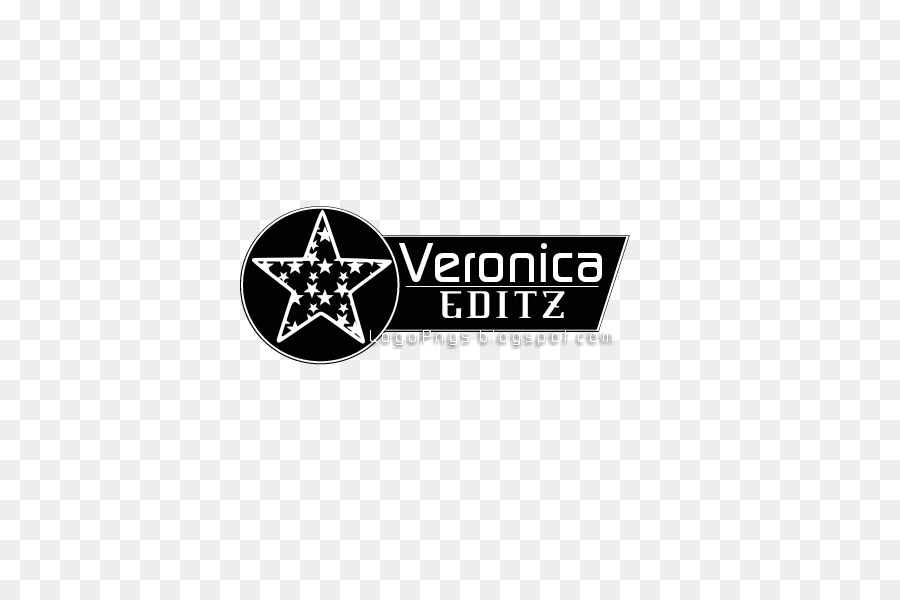 Logo Veronica Editz，étoile PNG