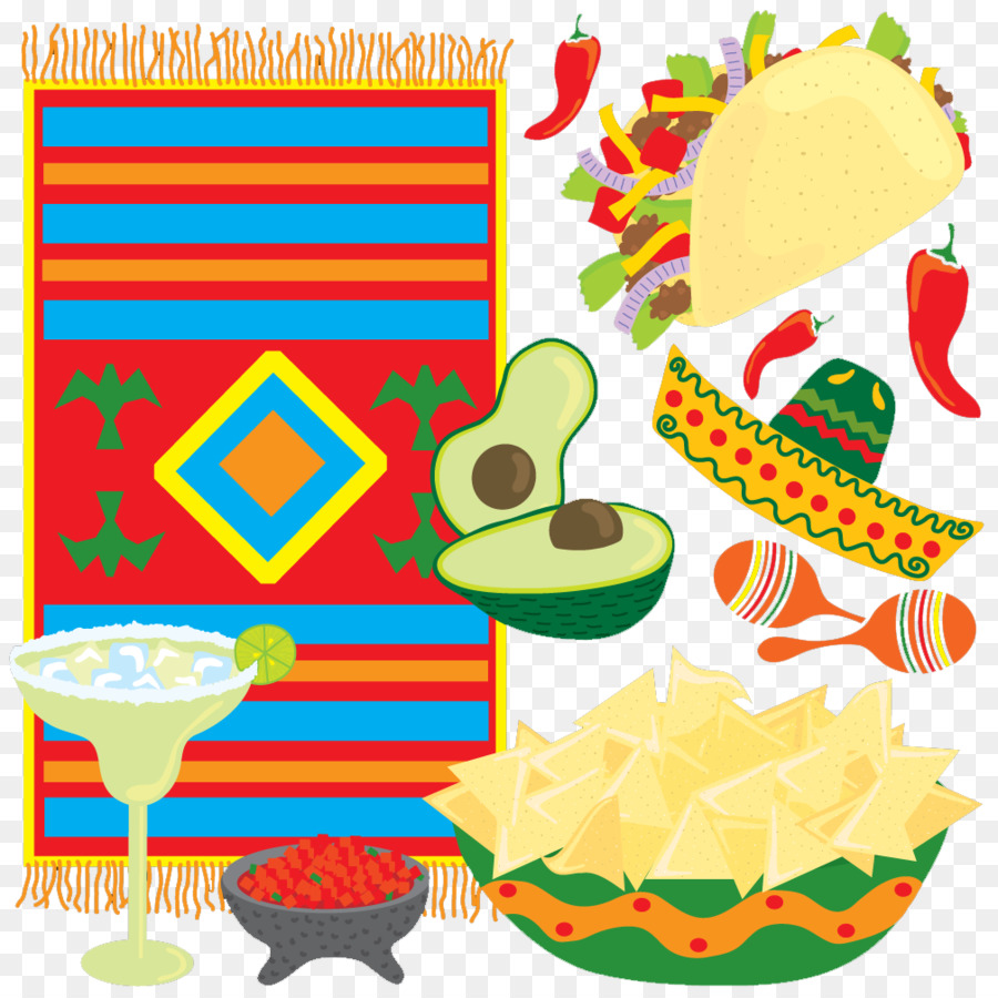 Cuisine Et Décorations Mexicaines，Tacos PNG