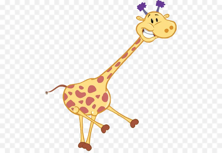 Girafe，Dessin Animé PNG