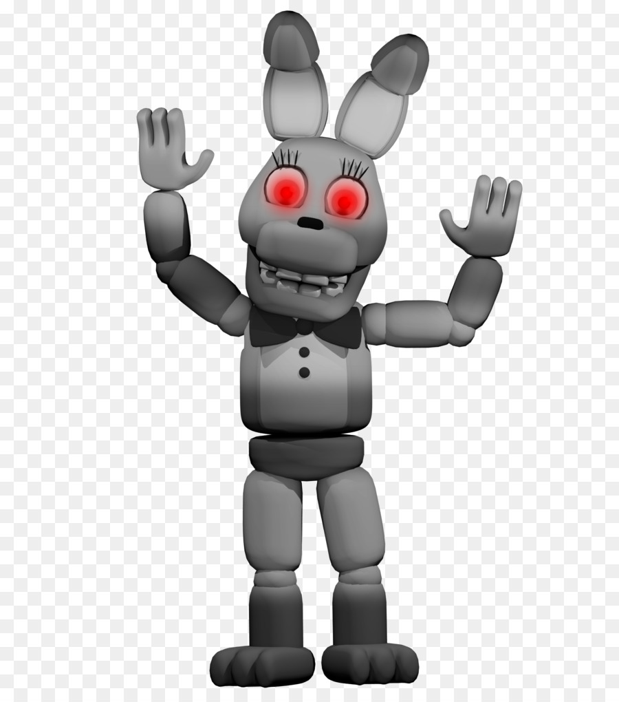 Lapin Robot，Bleu PNG