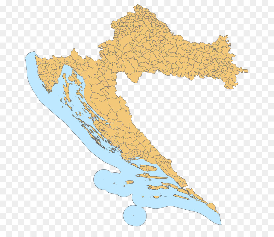 Carte De La Croatie，Pays PNG