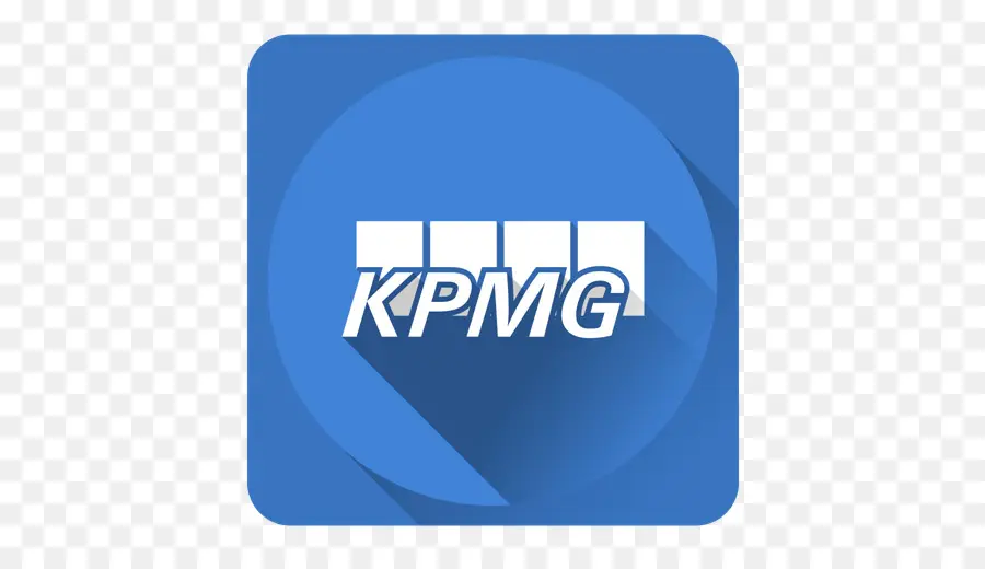 Logo Kpmg，Bleu PNG