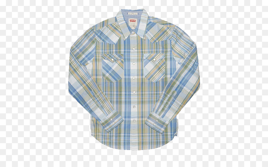 Chemise Bleue，Boutonné PNG