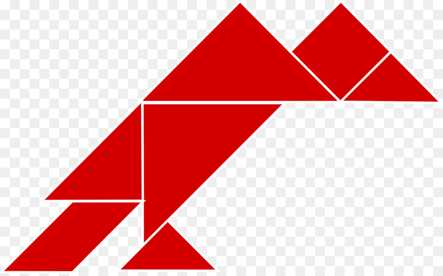 Poisson Rouge，Tangram PNG