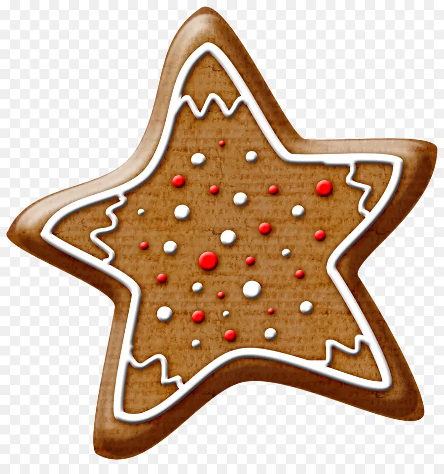 Étoile En Pain D'épice，Biscuit PNG