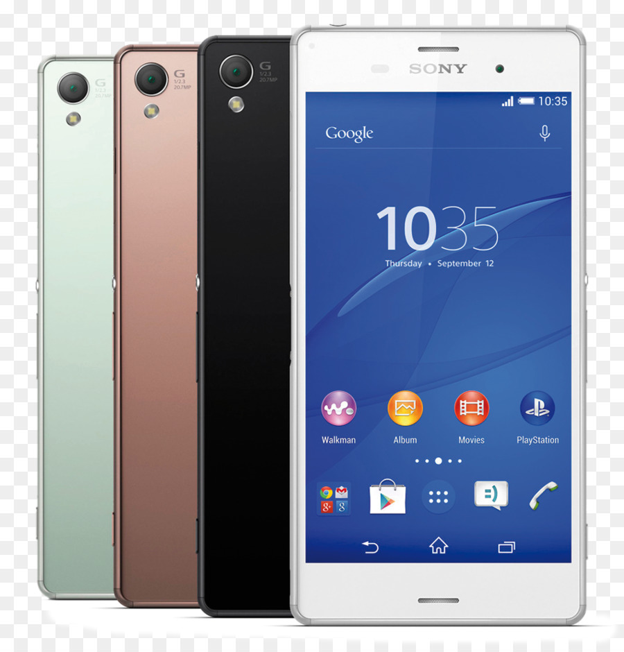 Sony Xperia Z3 Compact，Sony Xperia Z3 PNG