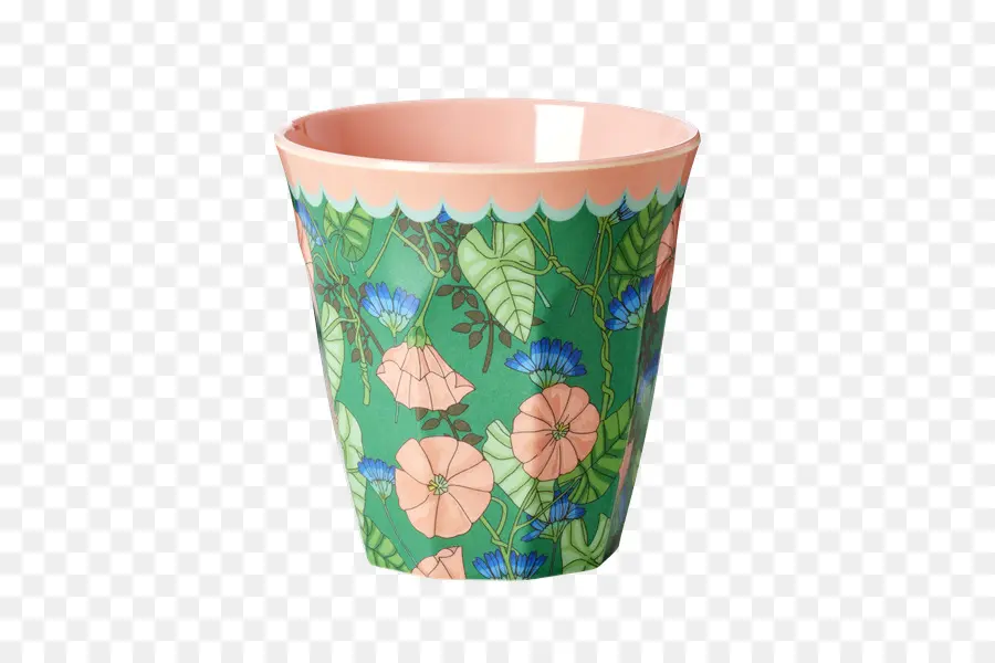 Tasse Décorative，Floral PNG