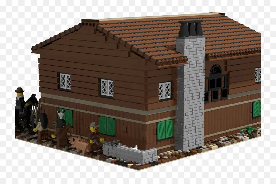 Maison Lego，Bâtiment PNG