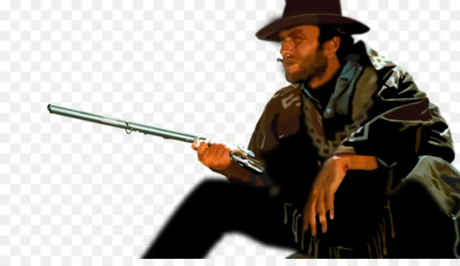 Cowboy Avec Fusil，Chapeau PNG