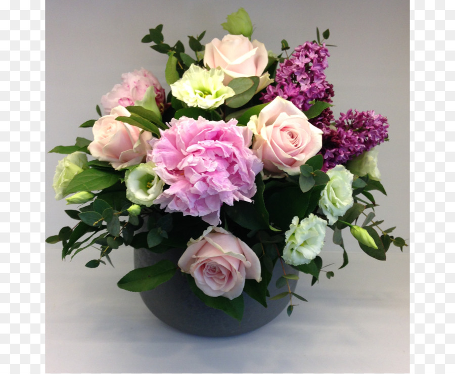 Les Roses De Jardin Chou Rose Bouquet De Fleurs Png Les