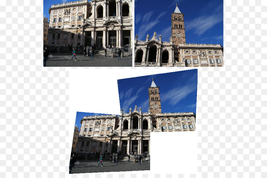 La Basilique De Santa Maria Maggiore，Homographie PNG