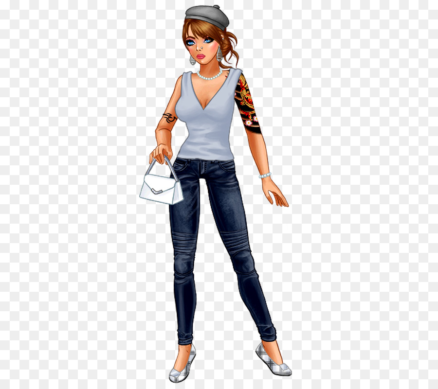 Jeans，Lady Popular PNG