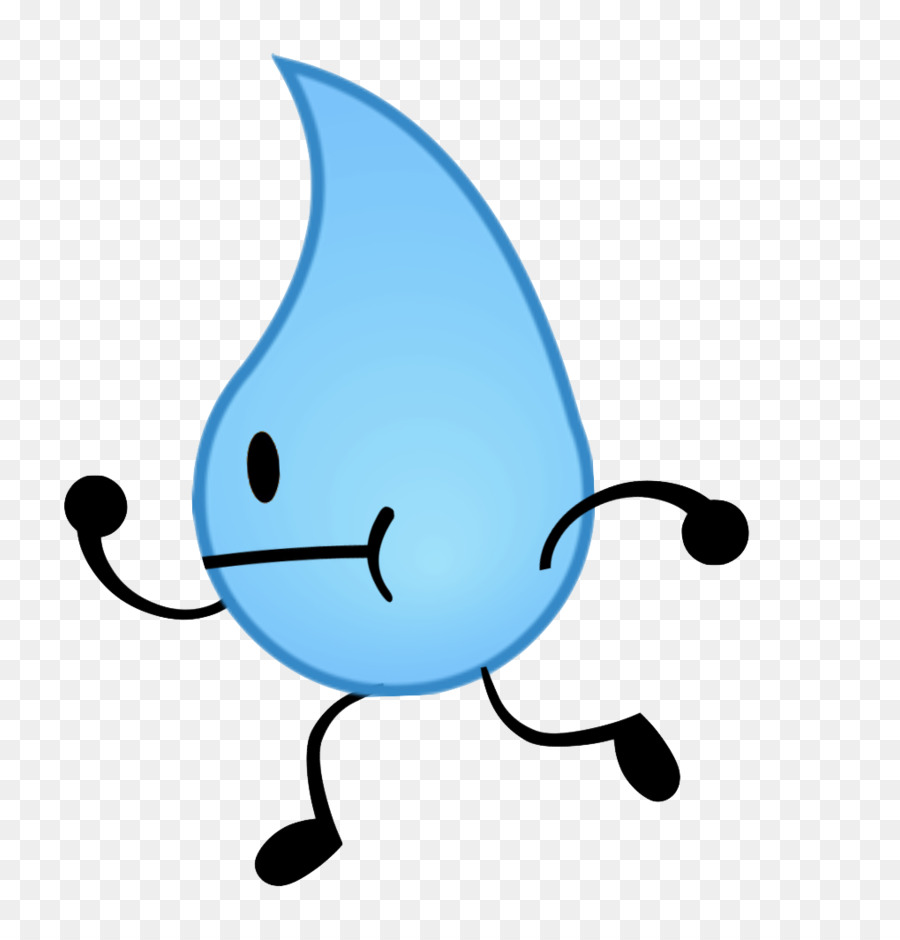 Goutte D'eau，Bleu PNG