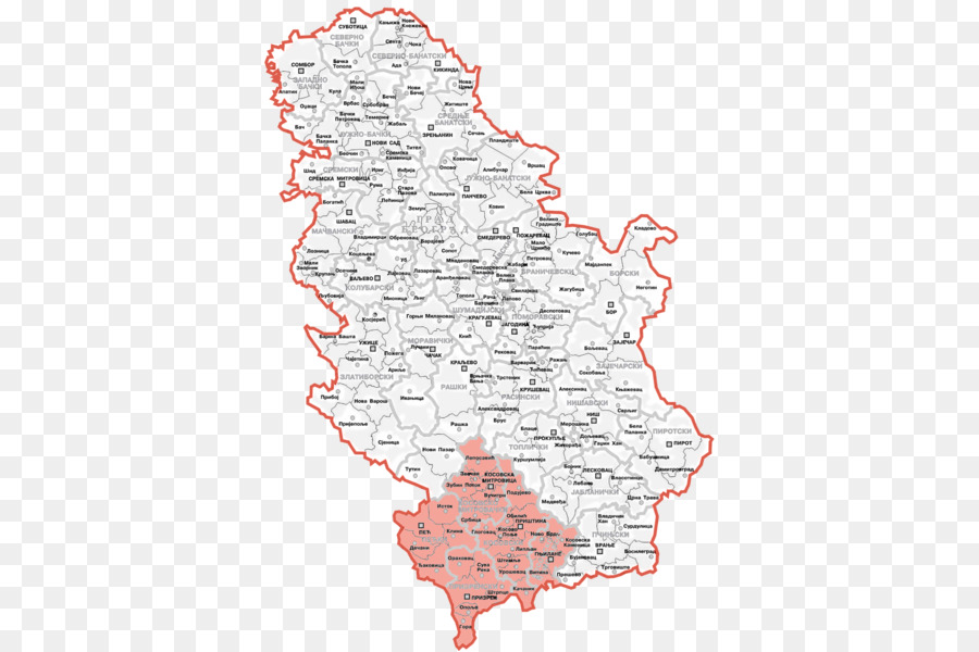 Province Autonome Du Kosovo Metohija，La Serbie PNG