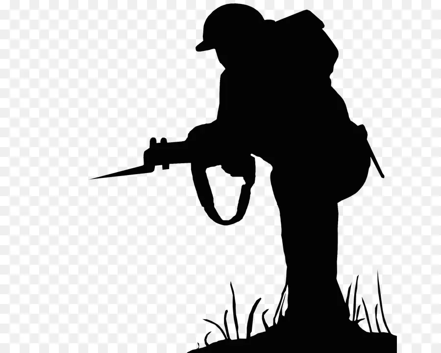 Silhouette，Soldat PNG