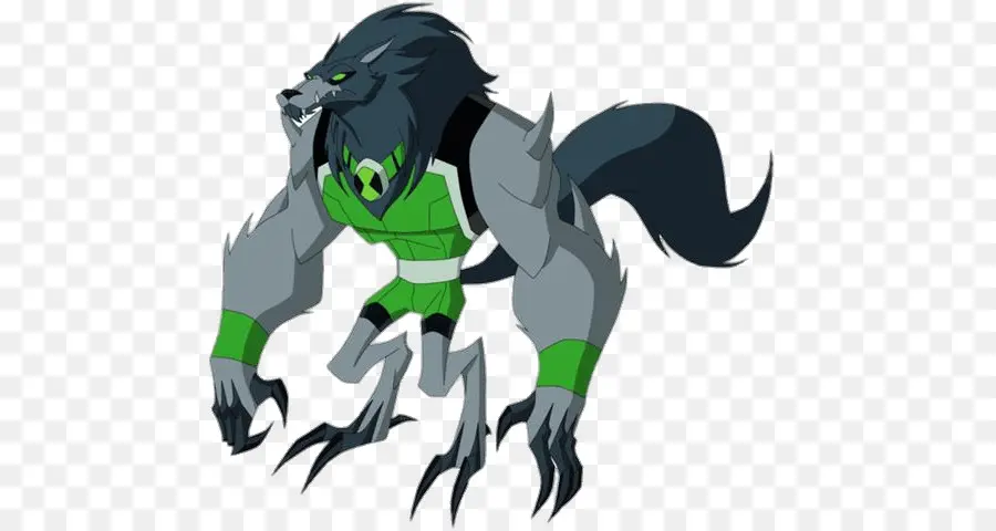 Ben Wolf，Ben 10 Omverse 2 PNG