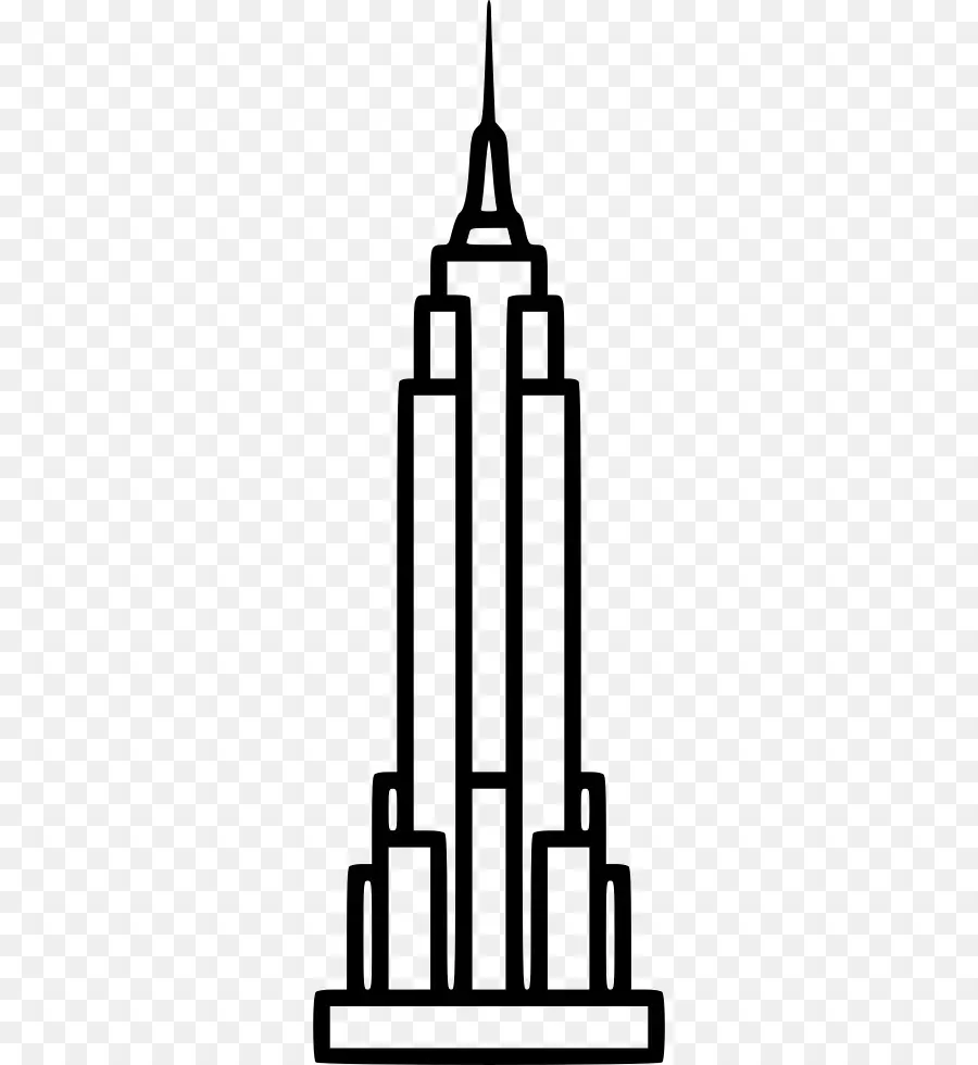 L Empire State Building，Statue De La Liberté PNG