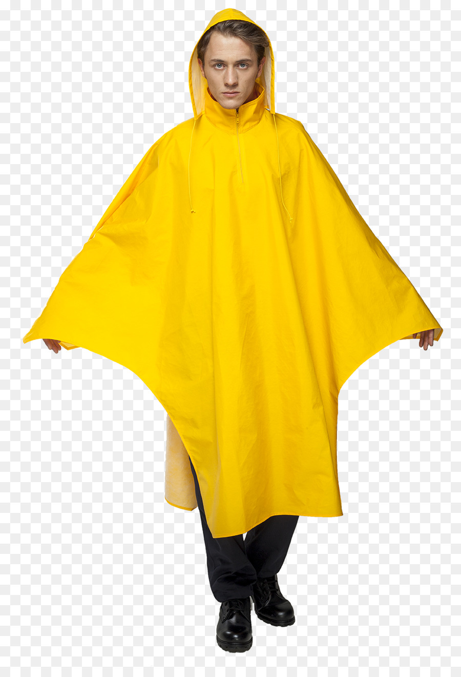 Poncho De Pluie，Jaune PNG