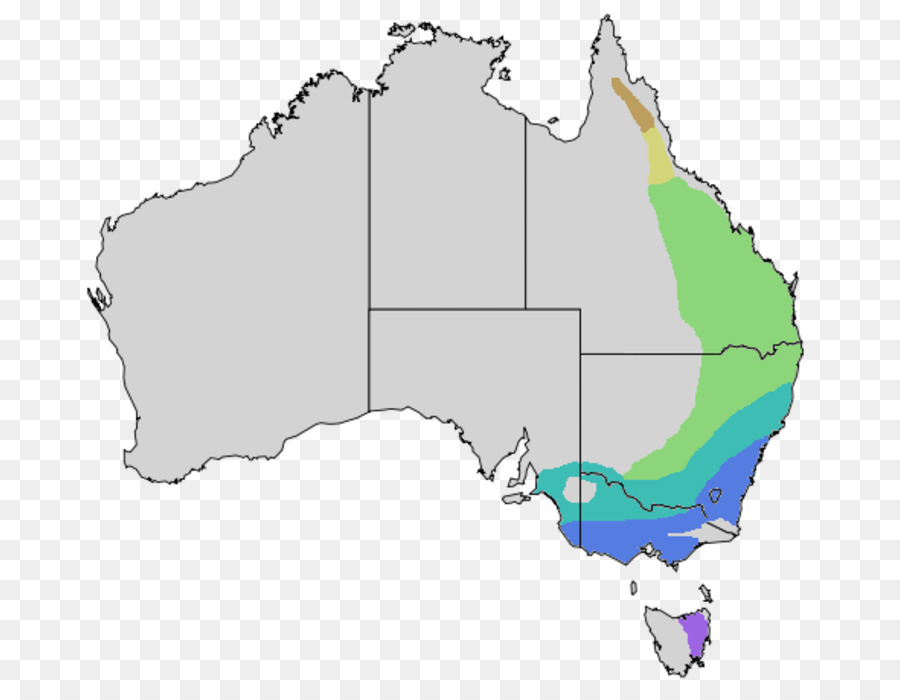 Australie，Distribution PNG