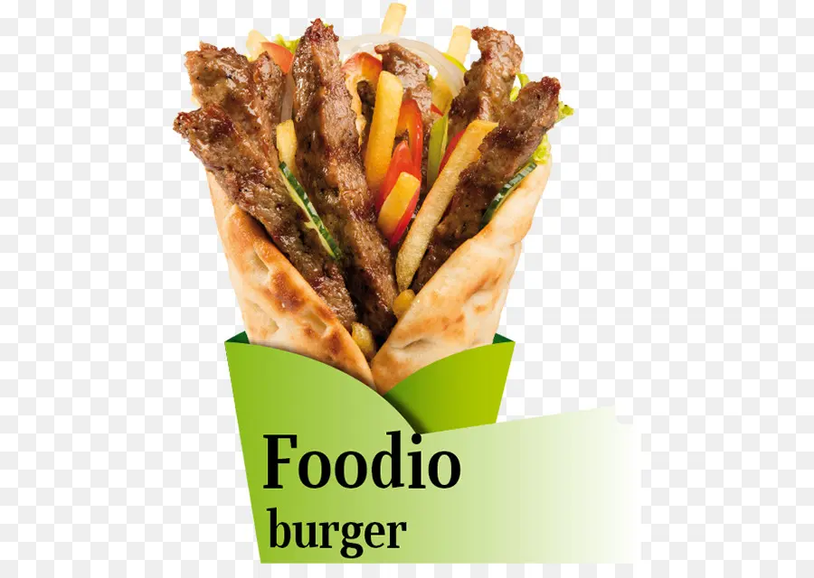 Burger Foodio，Hamburger PNG