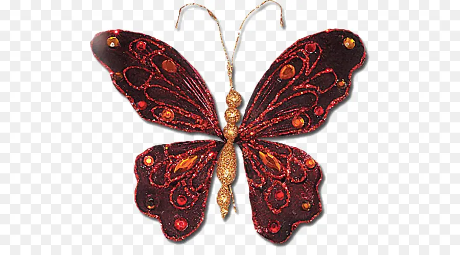 Papillon Rouge，Ailes PNG