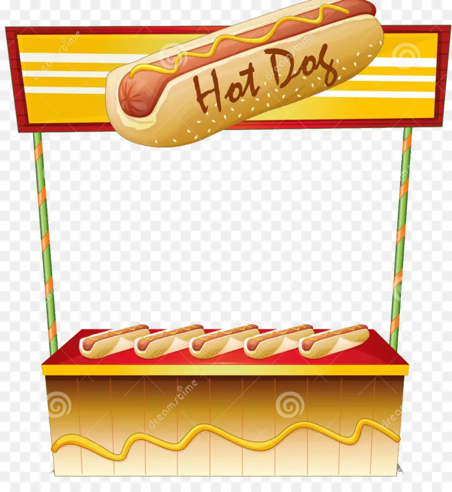 Hot Dog，Stand De Hot Dog PNG
