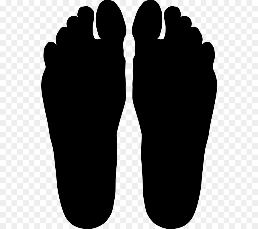 Pieds，Noir PNG