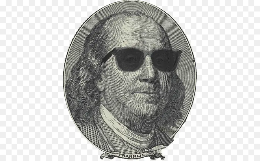 Benjamin Franklin，Lunettes De Soleil PNG