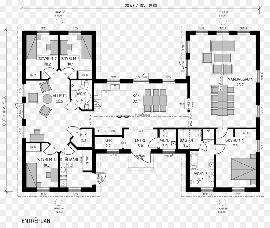 Plan D étage，Maison PNG