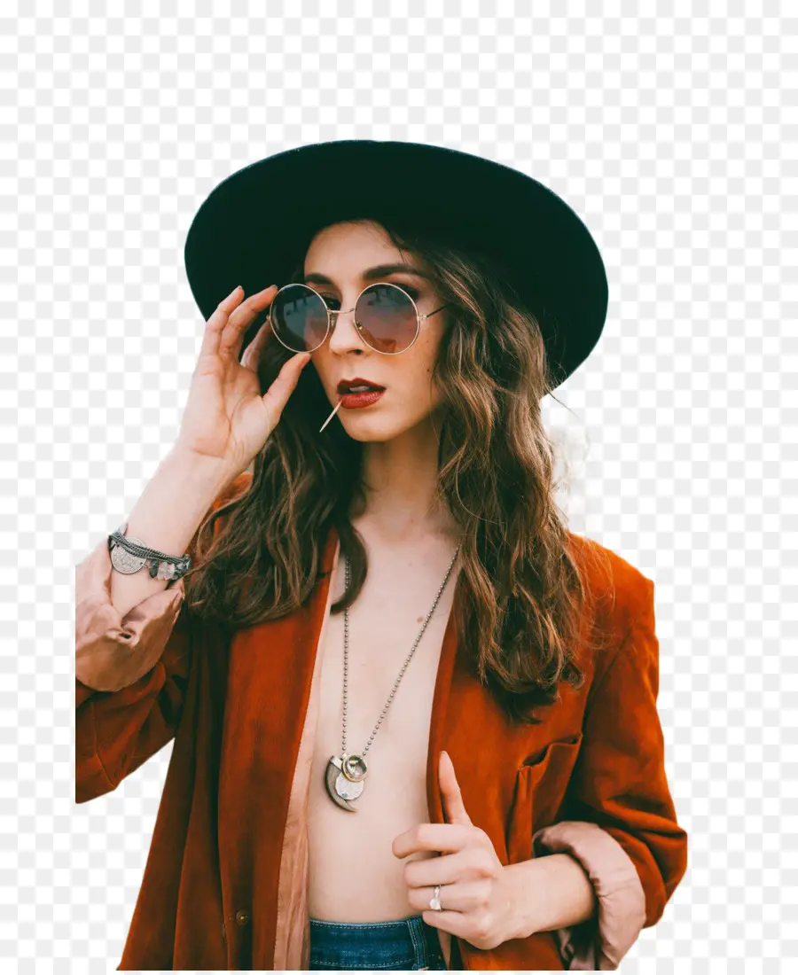 Femme，Chapeau PNG