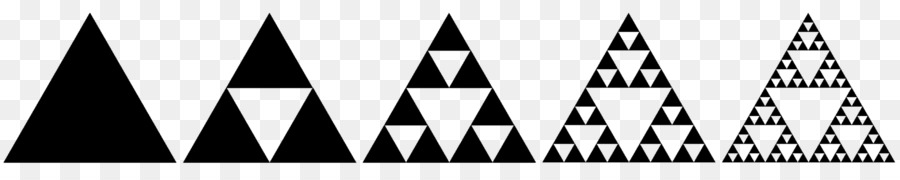 Triangle De Sierpinski，Fractal PNG