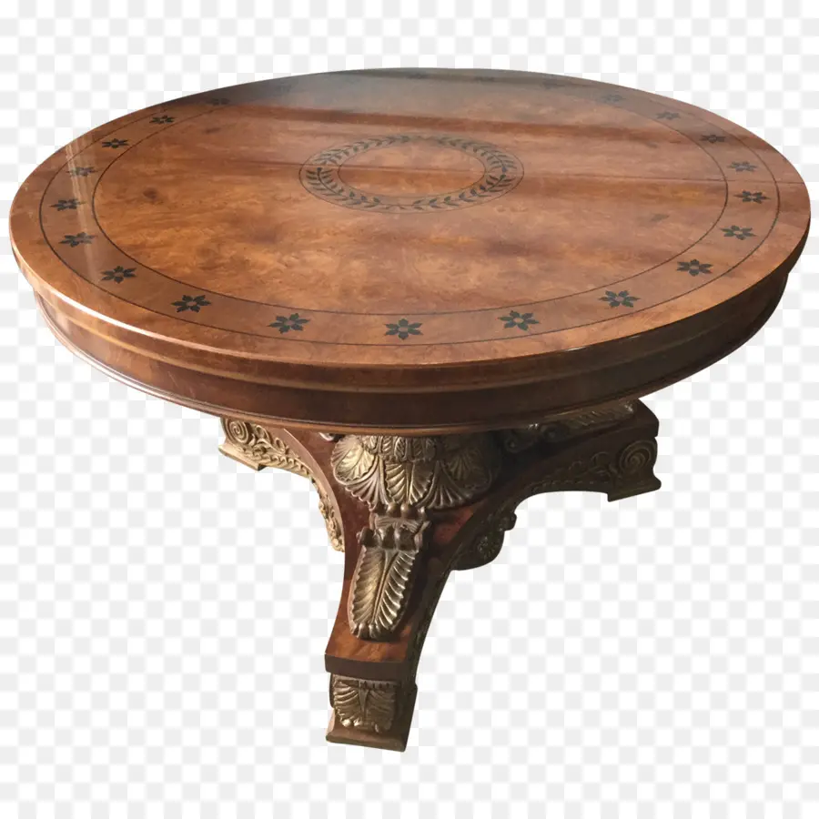 Table Ronde En Bois，Rond PNG