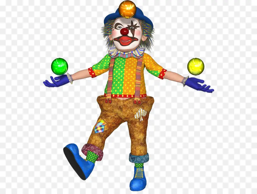 Clown，Jonglerie PNG