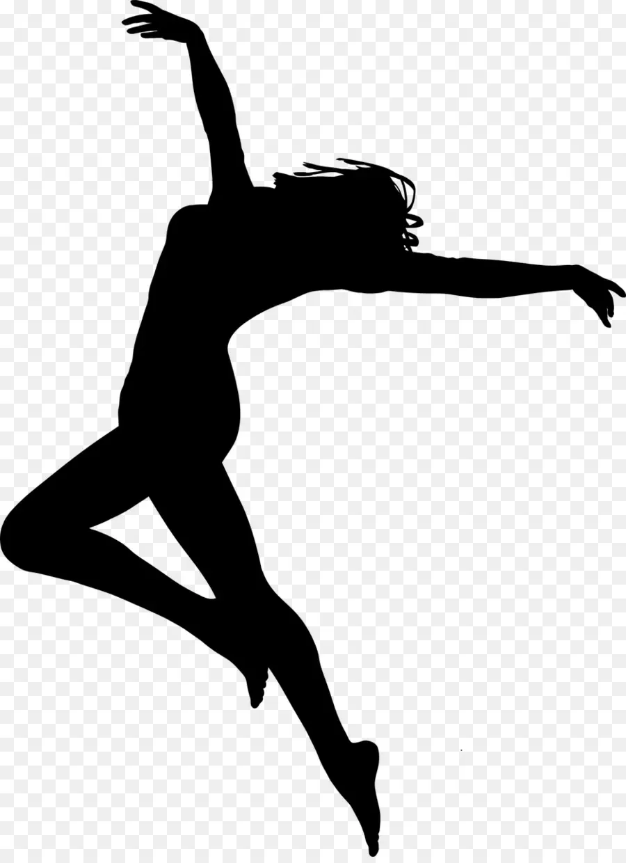 Silhouette De Danseur，Ballet PNG