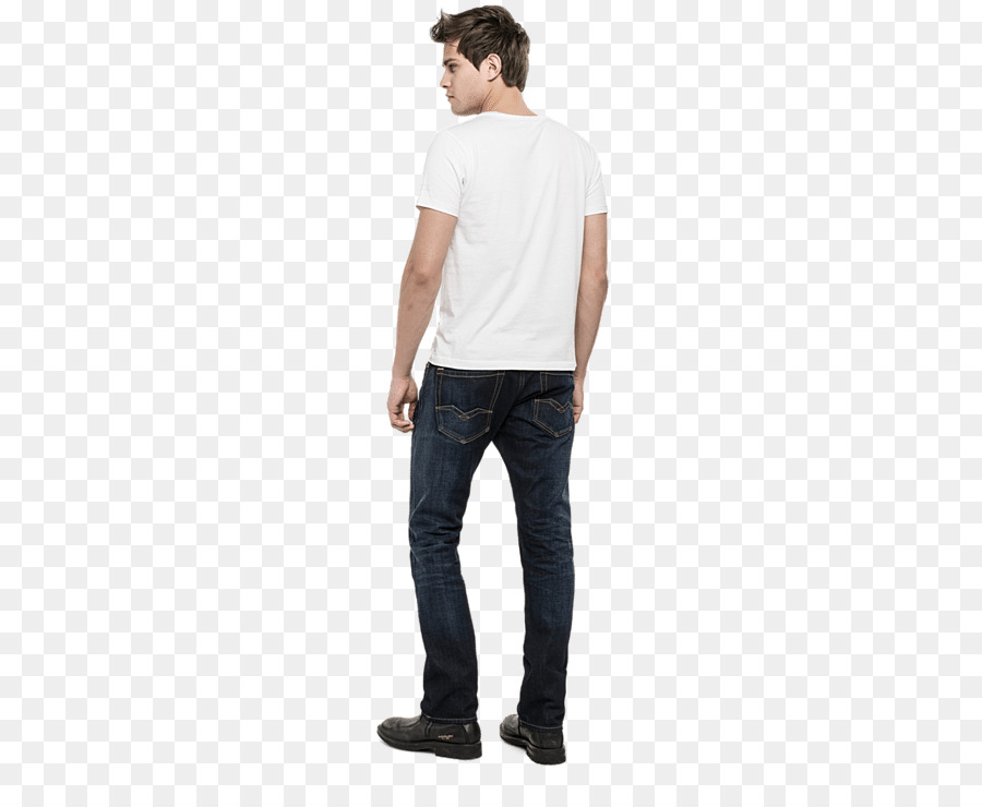 Homme En Tenue Décontractée，Jeans PNG