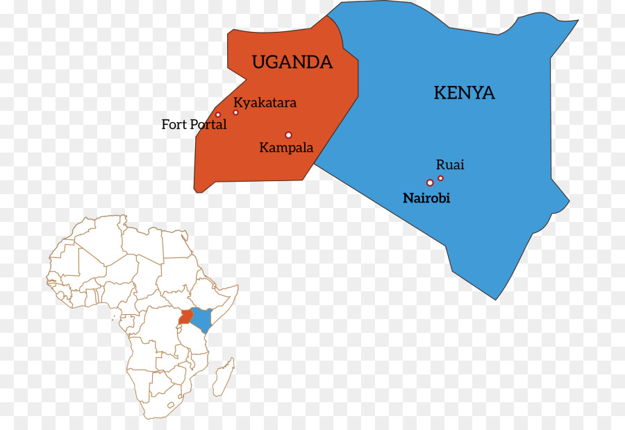 Kenya，Carte PNG