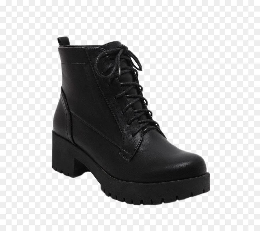 Botte Compensée Noire，Chaussure PNG