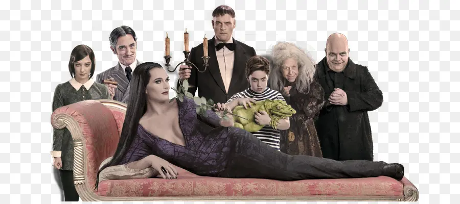 Famille Addams，Personnages PNG