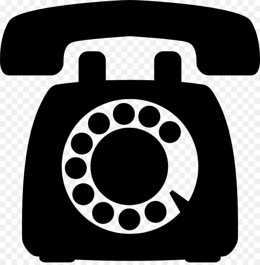 Téléphone à Cadran Noir，Ancien PNG