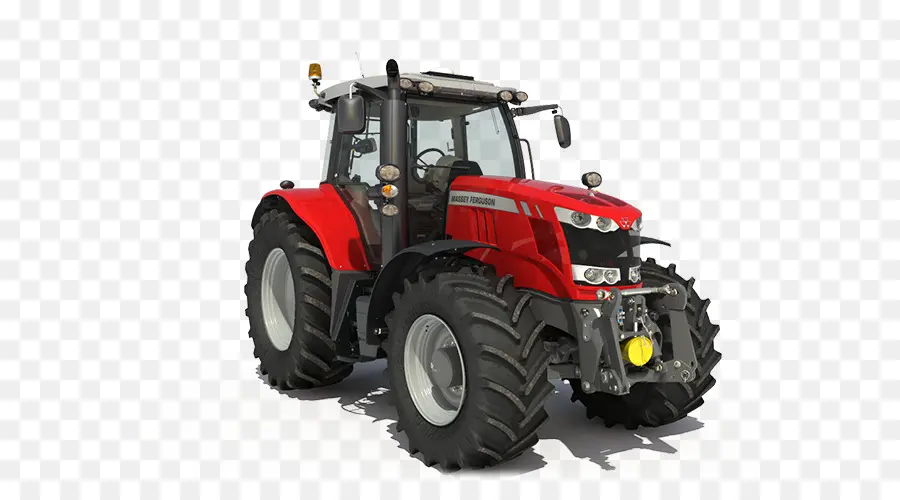 Tracteur Rouge，Herbe PNG