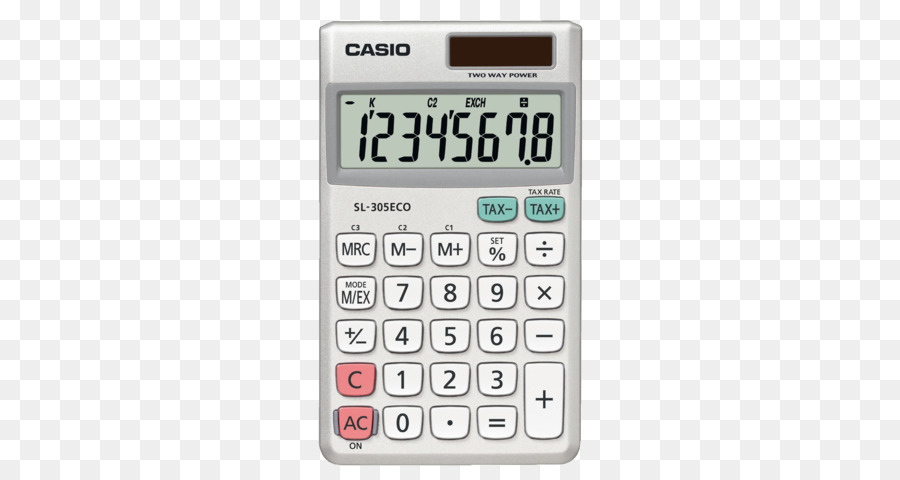 Casio Sl300ver，Calculatrice PNG