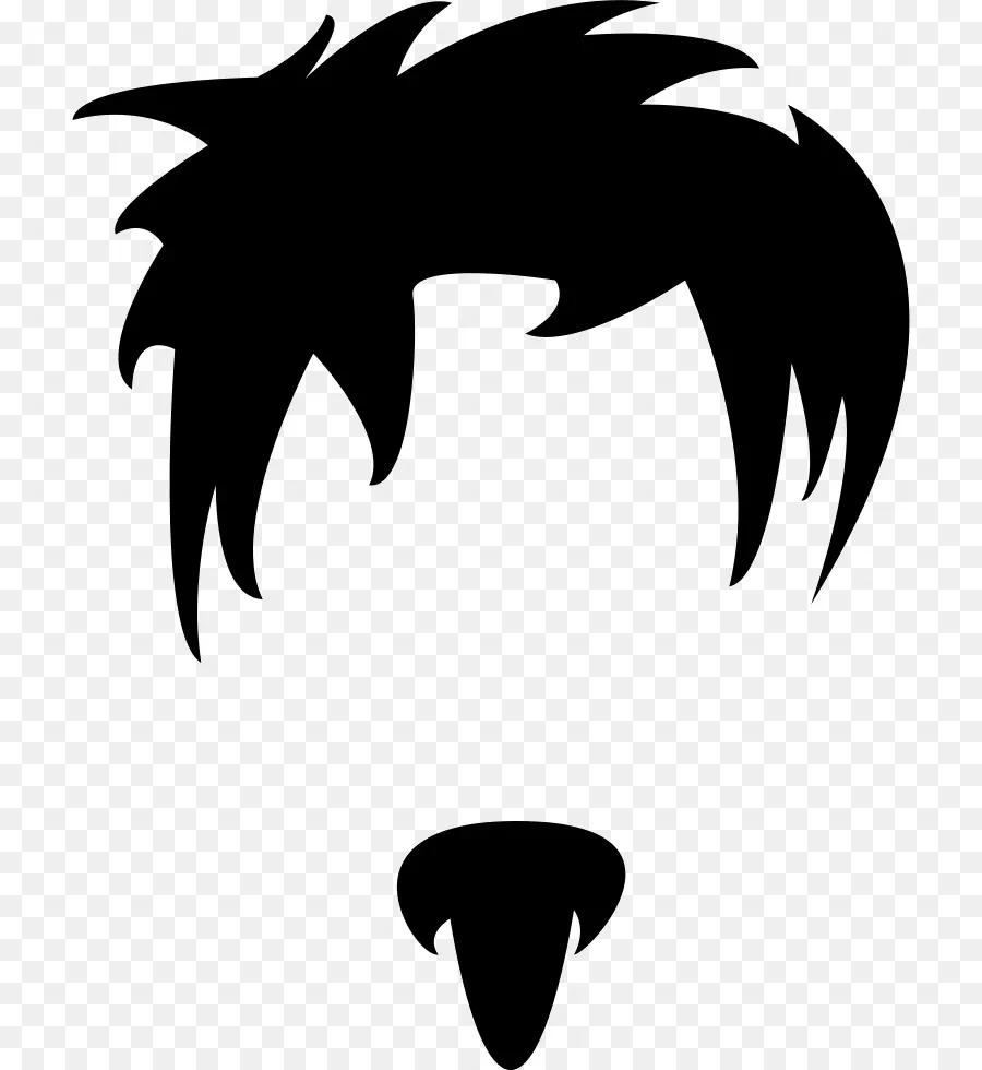 Visage Silhouette，Cheveux PNG