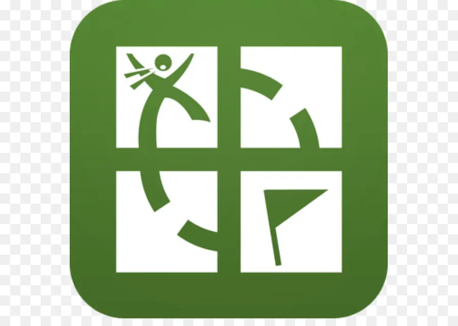 Logo De Géocaching，De Plein Air PNG