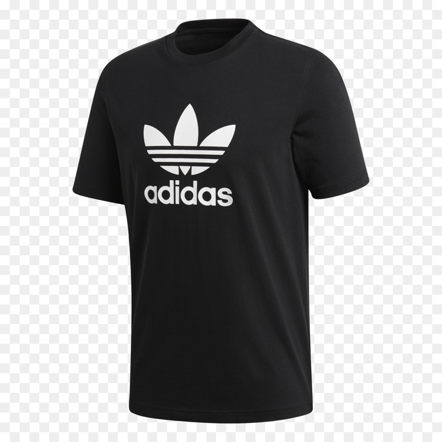 T Shirt Adidas，Noir PNG