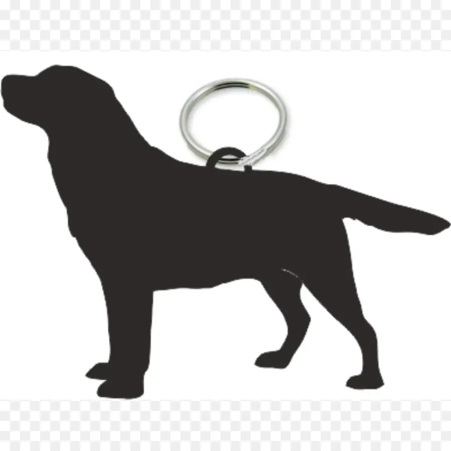 Porte Clés Chien，Silhouette PNG