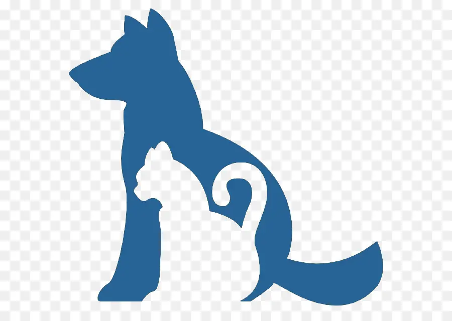 Silhouette De Chien Et De Chat，Animal De Compagnie PNG