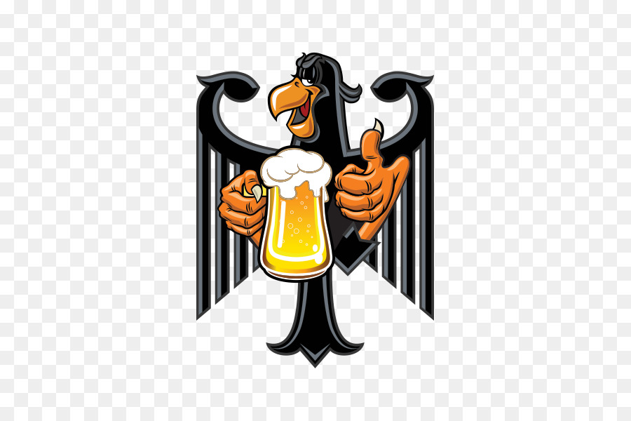 Aigle Avec De La Bière，Oiseau PNG