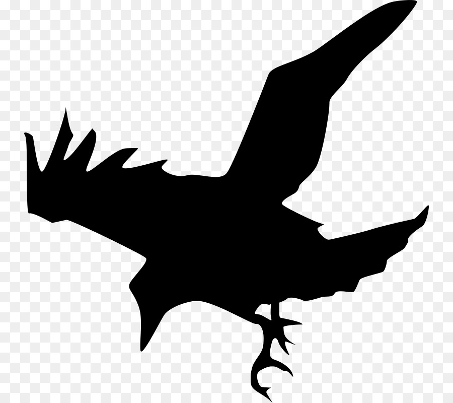 Le Grand Corbeau，Silhouette PNG