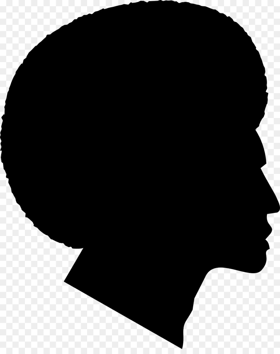 Silhouette，Afro PNG